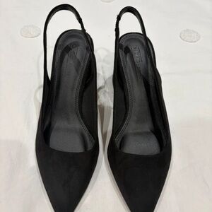 ASOS Elegant Black Slingback Heels